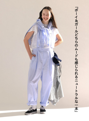 サロペット【CAPSULE COLLECTION】 詳細画像 Saxe Blue 1