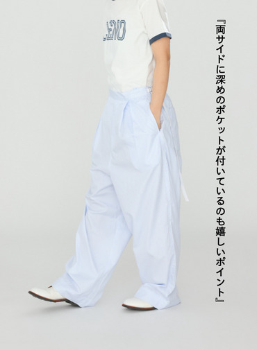 サロペット【CAPSULE COLLECTION】 詳細画像 Saxe Blue 14