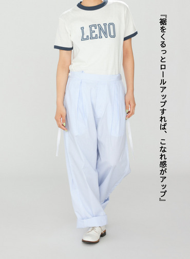 サロペット【CAPSULE COLLECTION】 詳細画像 Saxe Blue 15