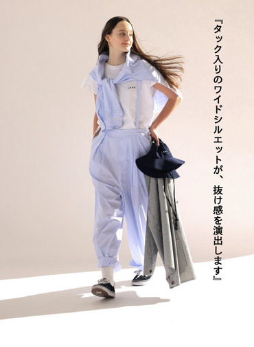 サロペット【CAPSULE COLLECTION】 詳細画像 Saxe Blue 2