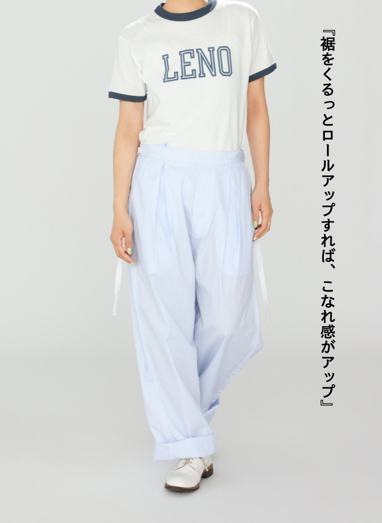 サロペット【CAPSULE COLLECTION】 詳細画像 Saxe Blue 15