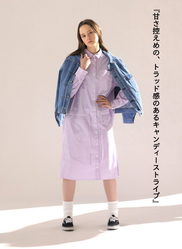 シャツワンピース【CAPSULE COLLECTION】 詳細画像 Pink 2