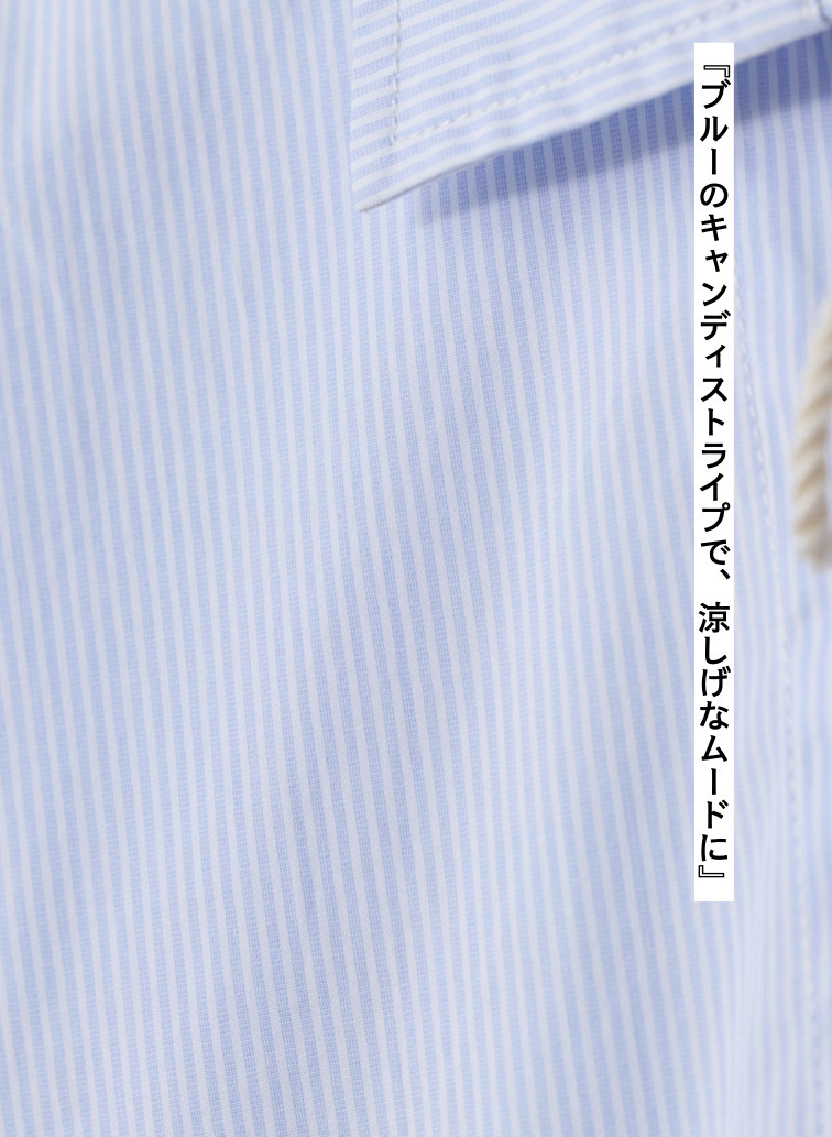 レースアップブラウス【CAPSULE COLLECTION】 詳細画像 Saxe Blue 9
