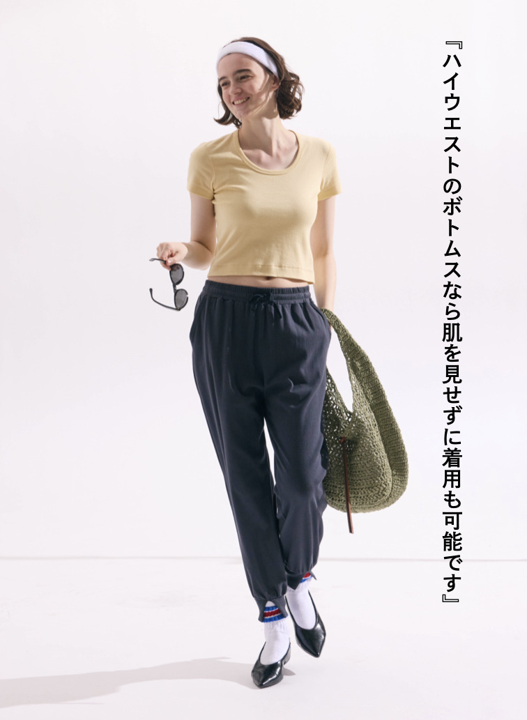 クロップドTシャツ「Jessica」 詳細画像 Yellow 5