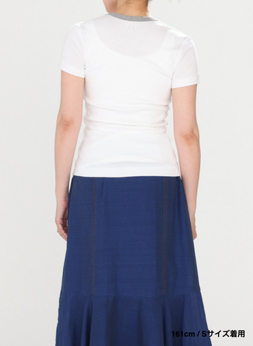 リンガーTシャツ「Jessica」 詳細画像 White  6