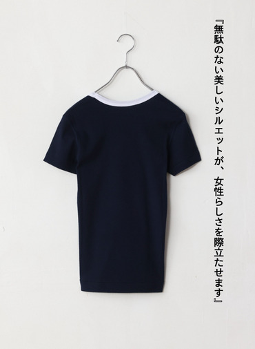リンガーTシャツ「Jessica」 詳細画像 Navy 6