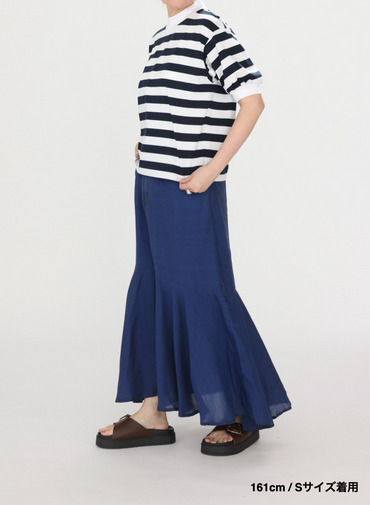 ビッグストライプ パフスリーブTシャツ 詳細画像 Navy 14