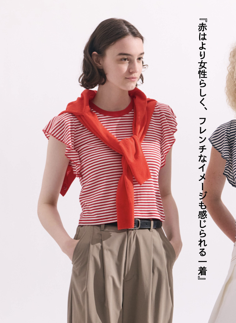 ラッフルタンク 詳細画像 Red 2