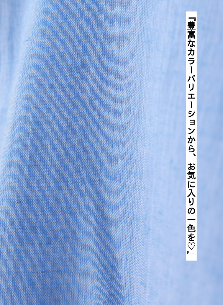コットンリネン ドレス 詳細画像 Blue 4