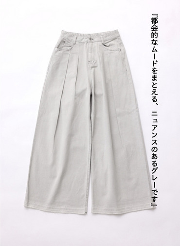 ティント デニムパンツ 詳細画像 Gray 1
