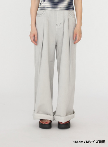 ティント デニムパンツ 詳細画像 Gray 4