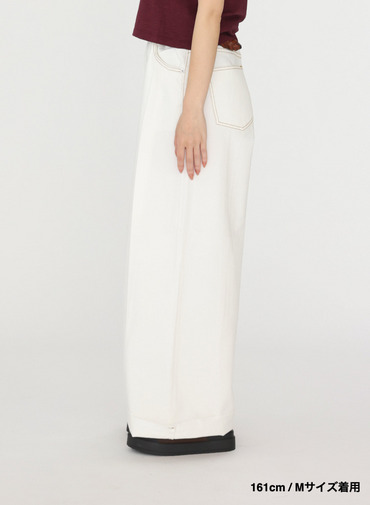 ティント デニムパンツ 詳細画像 White  7