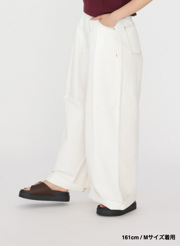 ティント デニムパンツ 詳細画像 White  9