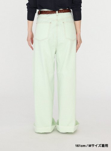 ティント デニムパンツ 詳細画像 Pale Green 9