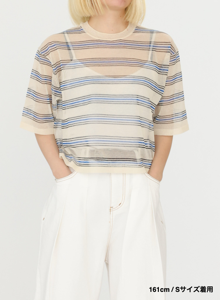 アロアシアーTシャツ 詳細画像 Ecru 12