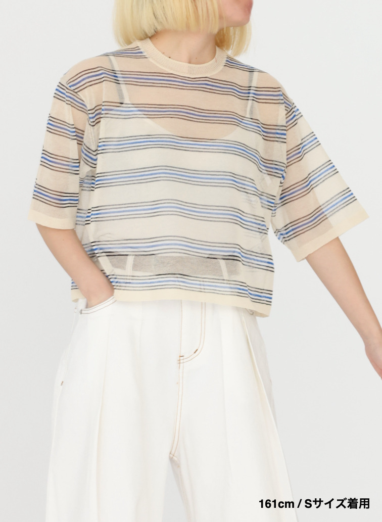 アロアシアーTシャツ 詳細画像 Ecru 13