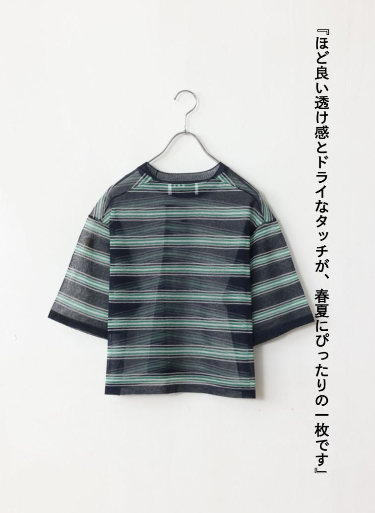 アロアシアーTシャツ 詳細画像 Navy 7