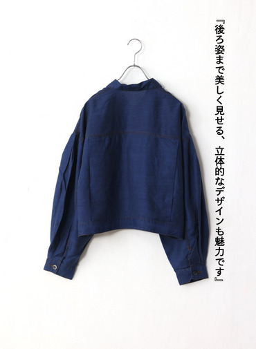 シアーデニムシャツジャケット 詳細画像 Indigo 6