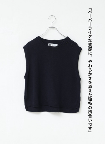 ニットベスト 詳細画像 Navy 5