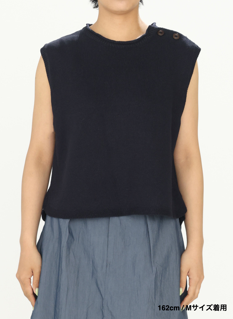 ニットベスト 詳細画像 Navy 9