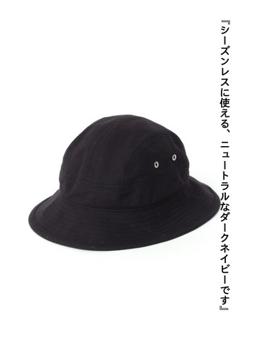 コットンツイルハット 詳細画像 Navy 1