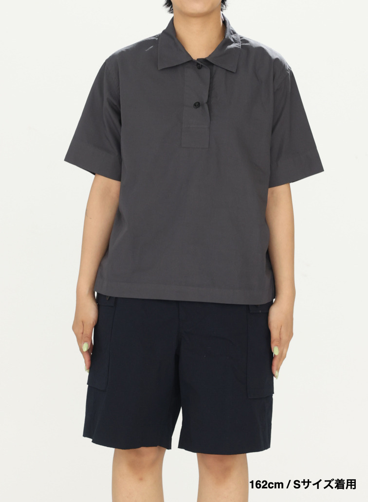 ポプリンシャツ 詳細画像 Dark Gray 6