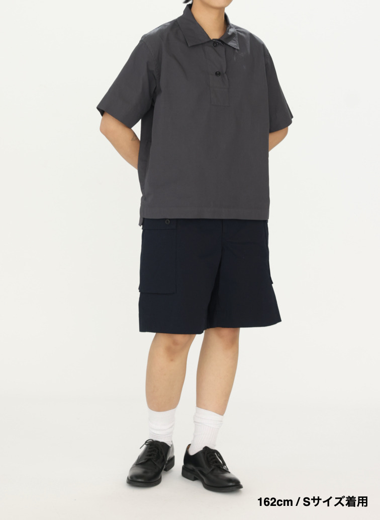 ポプリンシャツ 詳細画像 Dark Gray 9