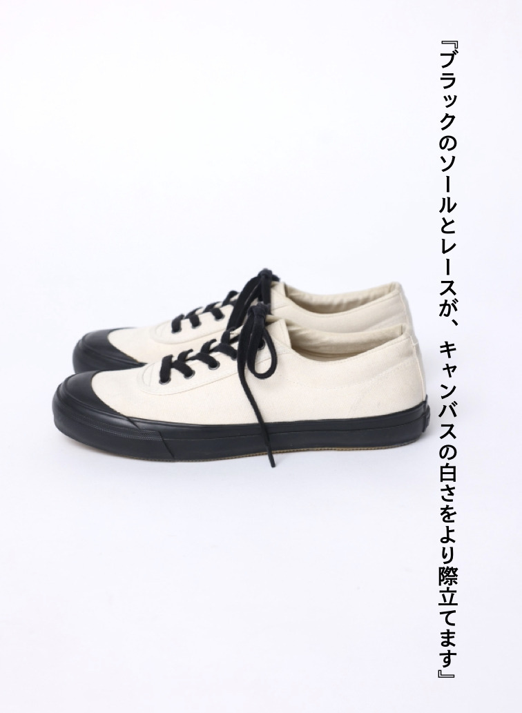 キャンバストレーナーシューズ 詳細画像 Ecru 3