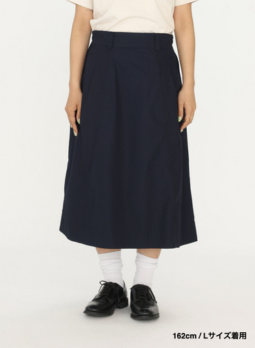 ポプリンスカート 詳細画像 Navy 15