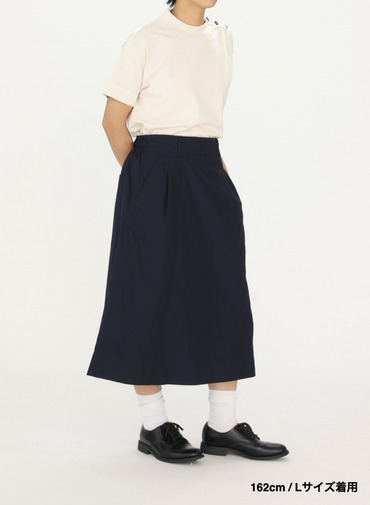 ポプリンスカート 詳細画像 Navy 18