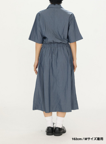 コットンナイロンドレス 詳細画像 Blue Gray 9