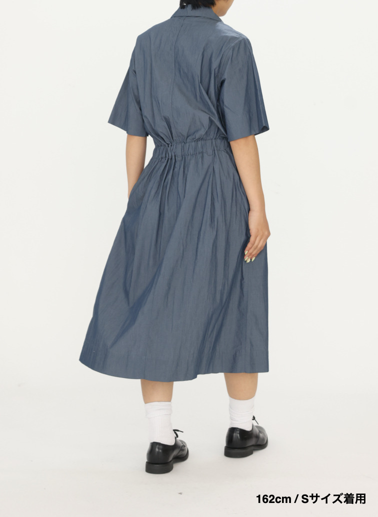コットンナイロンドレス 詳細画像 Blue Gray 6