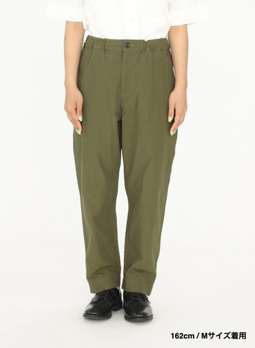 コットンシャンブレートラウザーズ 詳細画像 Olive 5