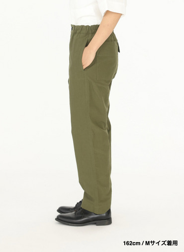 コットンシャンブレートラウザーズ 詳細画像 Olive 6