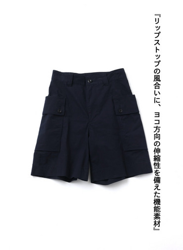 コットンナイロンショーツ 詳細画像 Dark Navy 7