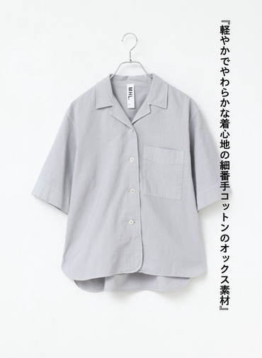 オックスフォードシャツ 詳細画像 Light Gray 6