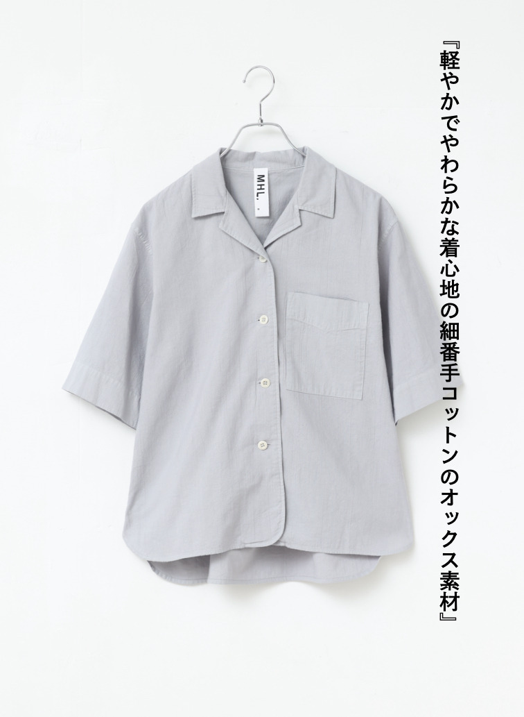 オックスフォードシャツ 詳細画像 Light Gray 6