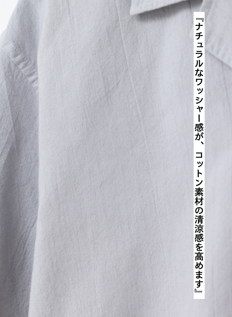 オックスフォードシャツ 詳細画像 Light Gray 8