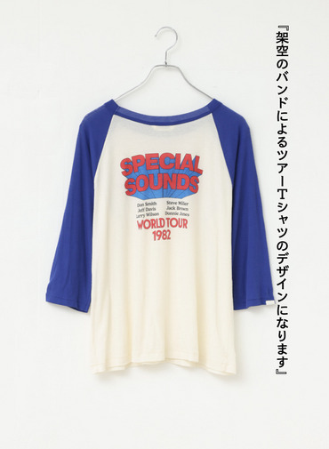 バンドTシャツ 詳細画像 Blue 5