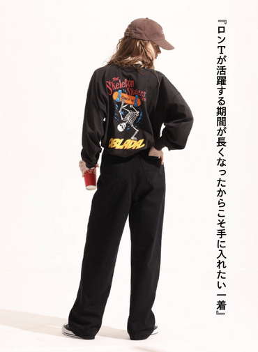 ロングスリーブTシャツ 詳細画像 Black 4