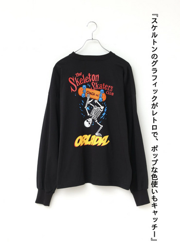ロングスリーブTシャツ 詳細画像 Black 7