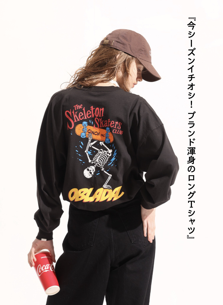 ロングスリーブTシャツ 詳細画像 Black 1