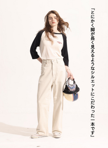 デニムパンツ &ldquo;BUDDY JEANS&rdquo; 詳細画像 Ivory 2