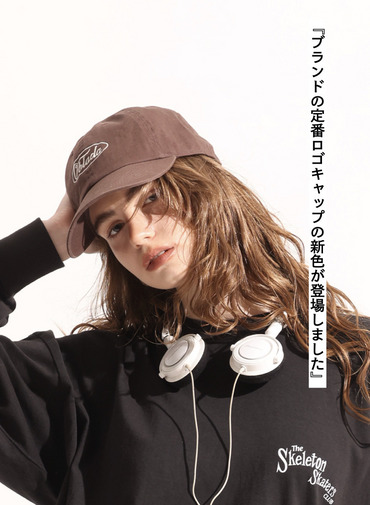 ベースボールキャップ &ldquo;OVAL LOGO CAP&rdquo; 詳細画像 Brown 1