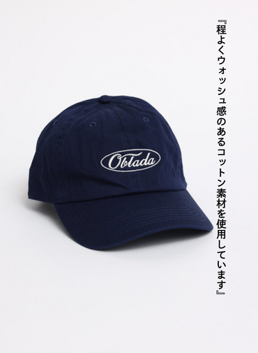 ベースボールキャップ &ldquo;OVAL LOGO CAP&rdquo; 詳細画像 Navy 4