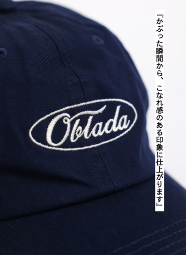 ベースボールキャップ &ldquo;OVAL LOGO CAP&rdquo; 詳細画像 Navy 5