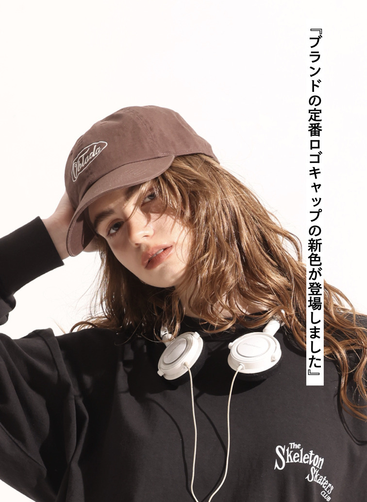 ベースボールキャップ &ldquo;OVAL LOGO CAP&rdquo; 詳細画像 Brown 1