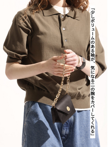 ヘンリーポロニット 詳細画像 Khaki 1