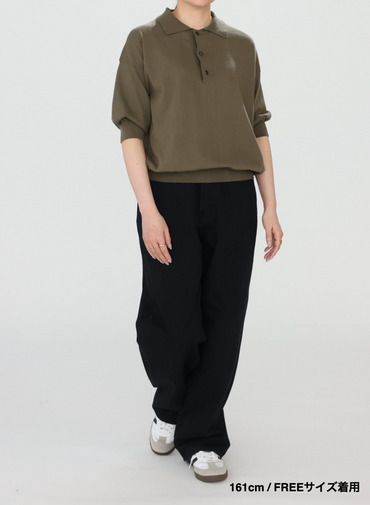 ヘンリーポロニット 詳細画像 Khaki 11