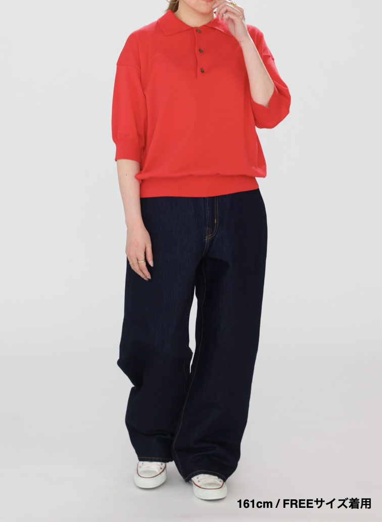 ヘンリーポロニット 詳細画像 Red 13